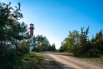 Tohvri Lighthouse in Hiimumaa Island, Estonia