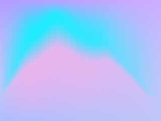 Abstract blurred gradient mesh background. Colorful smooth banner template.Trendy creative vector. Intense blank Holographic spectrum gradient for cover.