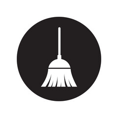 broom illustration icon