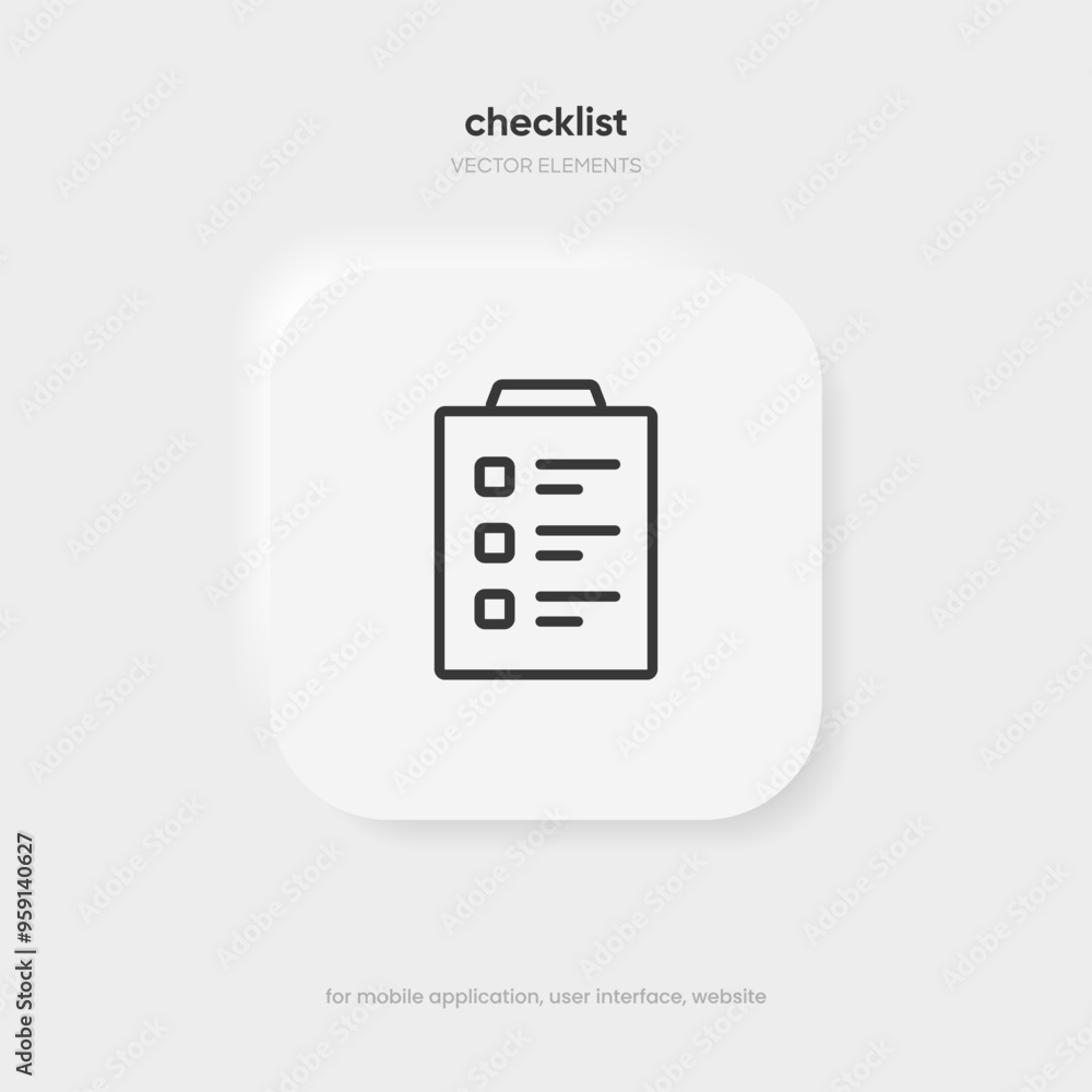 Poster tasks clipboard icon. task done sign. approved document icon. project completed. check mark sign. wo