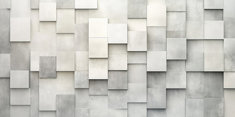 A refined background with a grid of light color blocks in various shades of gray and white. The design features a sleek, minimalist look with subtle, flowing textures.