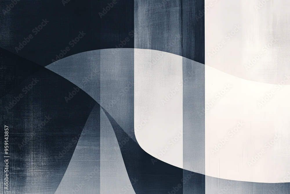 Poster a sleek abstract design with a monochromatic palette and subtle texture. the composition features cl