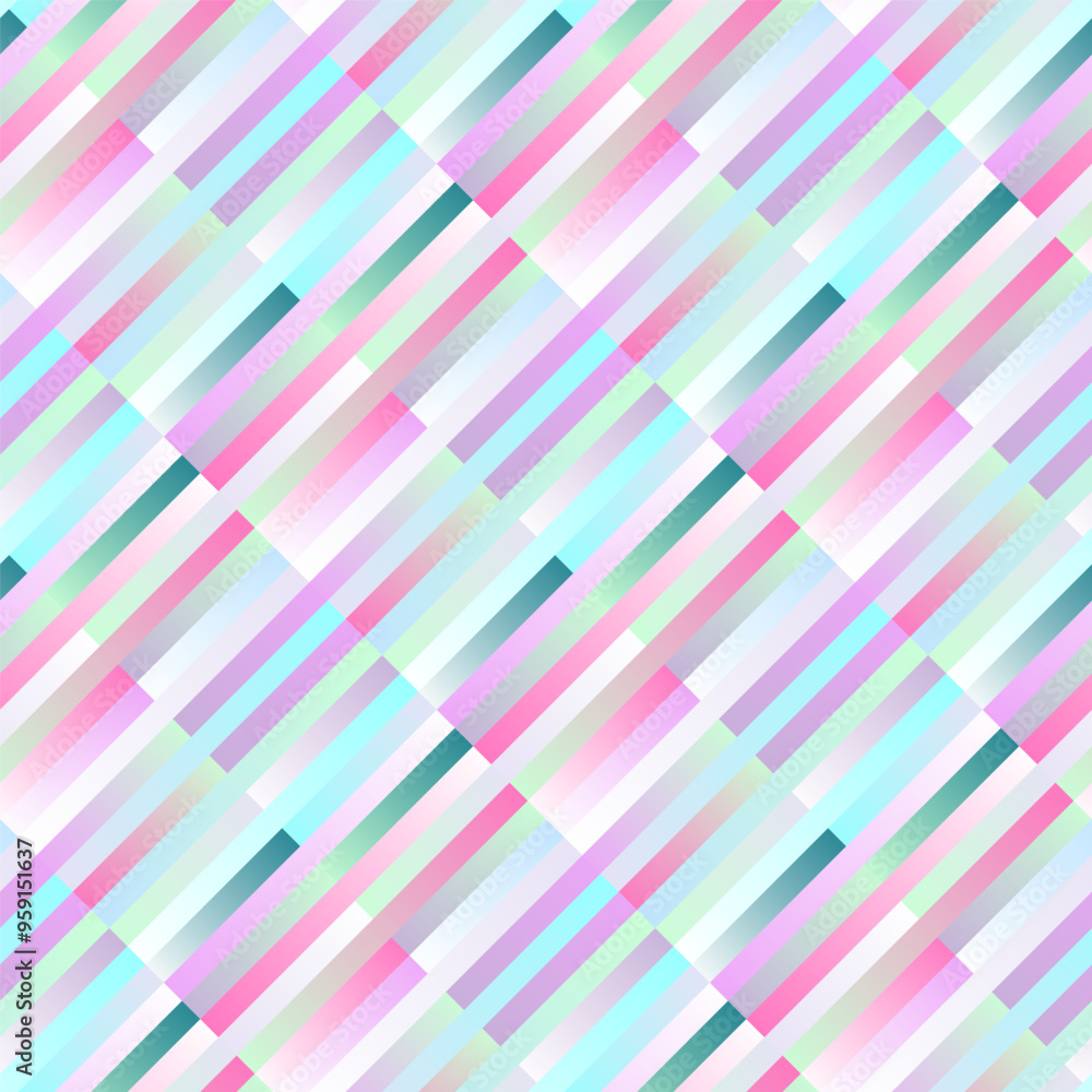 Poster gradient geometrical rectangle pattern background design - abstract vector illustration
