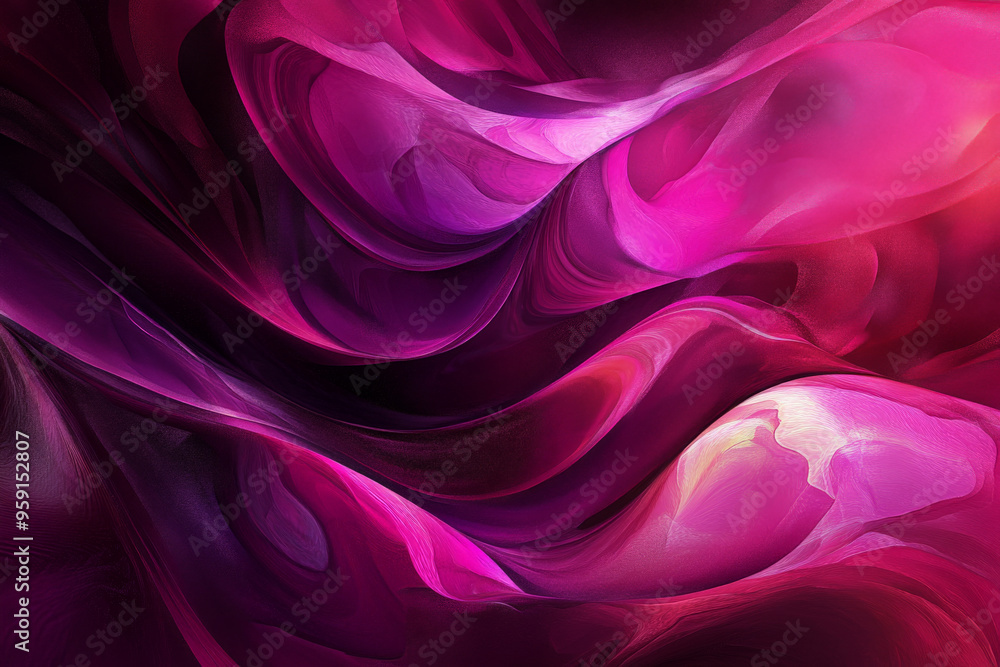 Aufkleber a dramatic magenta tones background featuring rich, saturated colors and abstract patterns. the desi