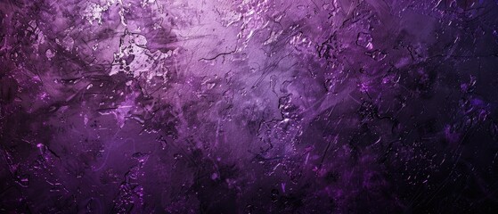 Obraz premium Abstract Purple and Black Textured Background with Deep Hues