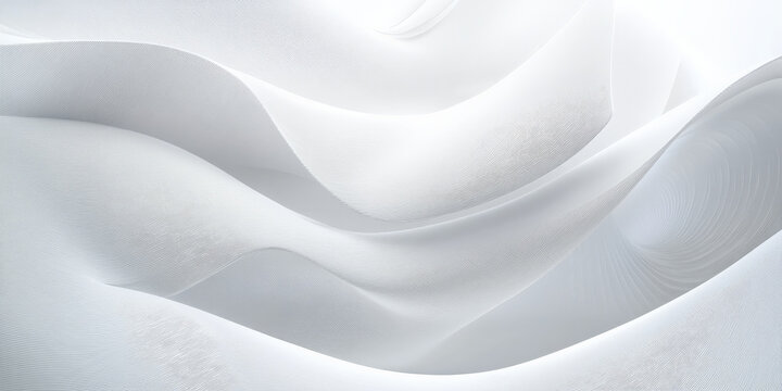 A clean 3D light white background with abstract patterns and smooth, diffused light. The design features a polished, elegant look with subtle textures and a sophisticated finish.