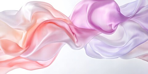 Obraz premium Silk flying cloth