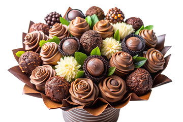 Chocolate bouquet dessert food recipes for a decadent homemade gift