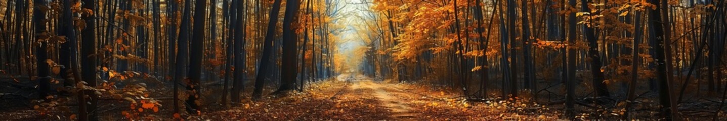 Fototapeta premium autumn forest.