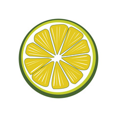 Fresh Orange Slice Design Free Vector