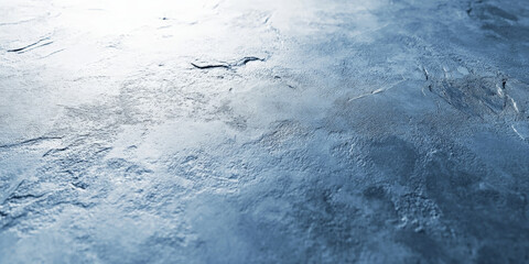 Obraz premium A light steel-blue surface with a slightly rough, industrial texture. The cool tone and understated texture evoke a modern, minimalist aesthetic.