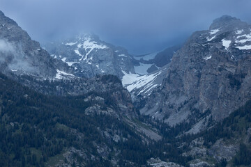 Tetons and Clouds