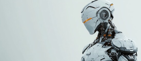 3D visualization of a male robot displayed against a clean white backdrop