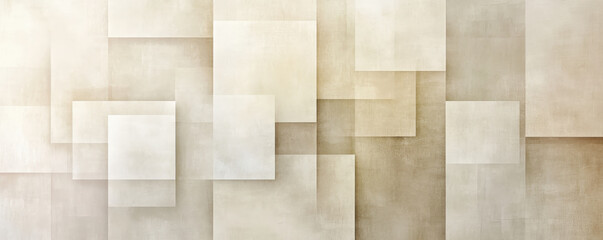 A refined background with a wall of light color blocks in varying shades of beige and ivory. The design features a sophisticated, subtle texture with a minimalist feel.