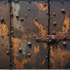 rusty metal background