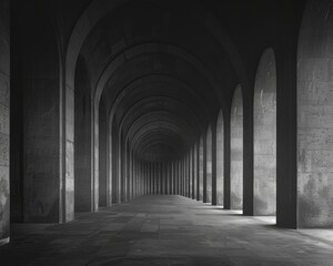 Fototapeta premium Exploring architectural symmetry through the lens a captivating photography perspective