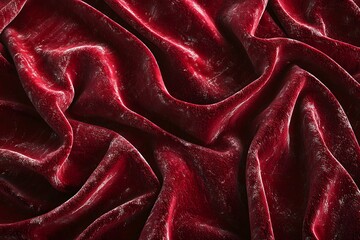 Obraz premium red satin background