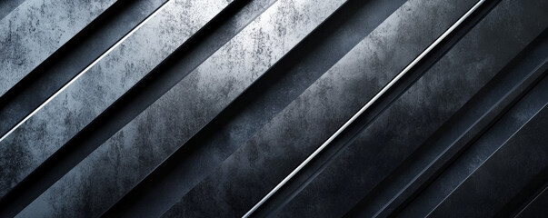 A sleek business background featuring metallic textures and sharp, angular lines. The design is polished and professional, with a modern, high-tech aesthetic.