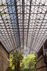 Nantes architectural ceiling - France