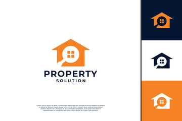 Find property logo design. Find house logo innovation