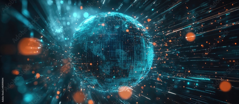 Aufkleber ai technology and virtual graphics enable global internet connectivity utilizing command prompts for