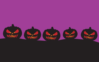 Halloween background, Halloween pumpkin on colored background