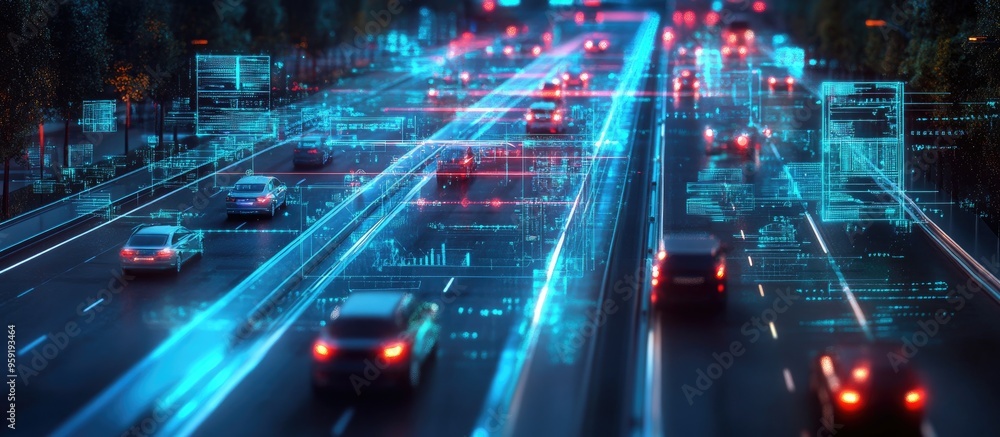 Poster ai driven traffic monitoring and security system incorporating artificial intelligence and the conce