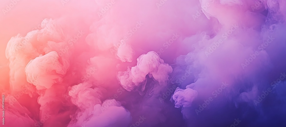 Poster a vibrant, gradient background transitioning from pink to purple with ample text space