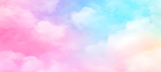 A soft, pastel gradient background with a smooth transition from blue to pink and text space 