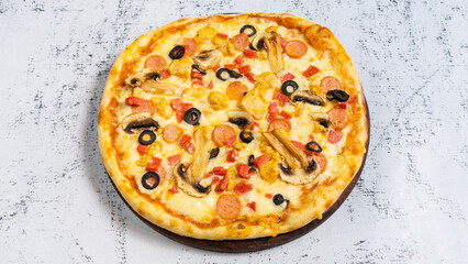 Pizza isolated