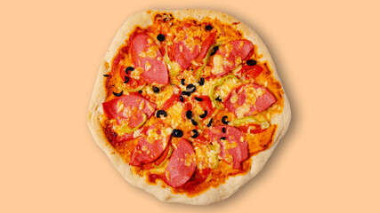 Pizza isolated