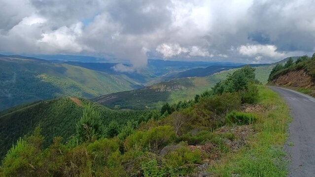 Val do Rao en Navia de Suarna, Galicia