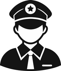 police officer vector