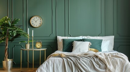 Luxurious Bedroom Sanctuary with Elegant Design Elements