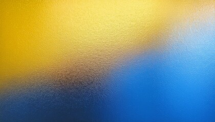 Obraz premium Blue plus yellow foil glass texture background