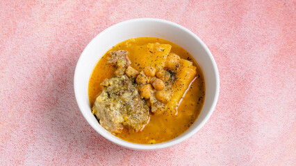 Bozbash soup bowl