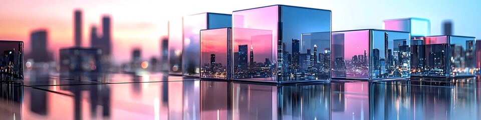 Abstract city background