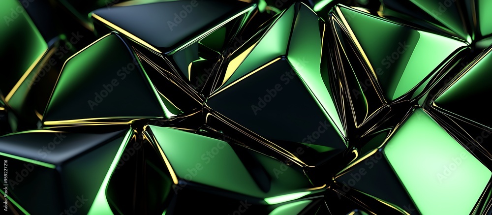 Poster abstract background with squares