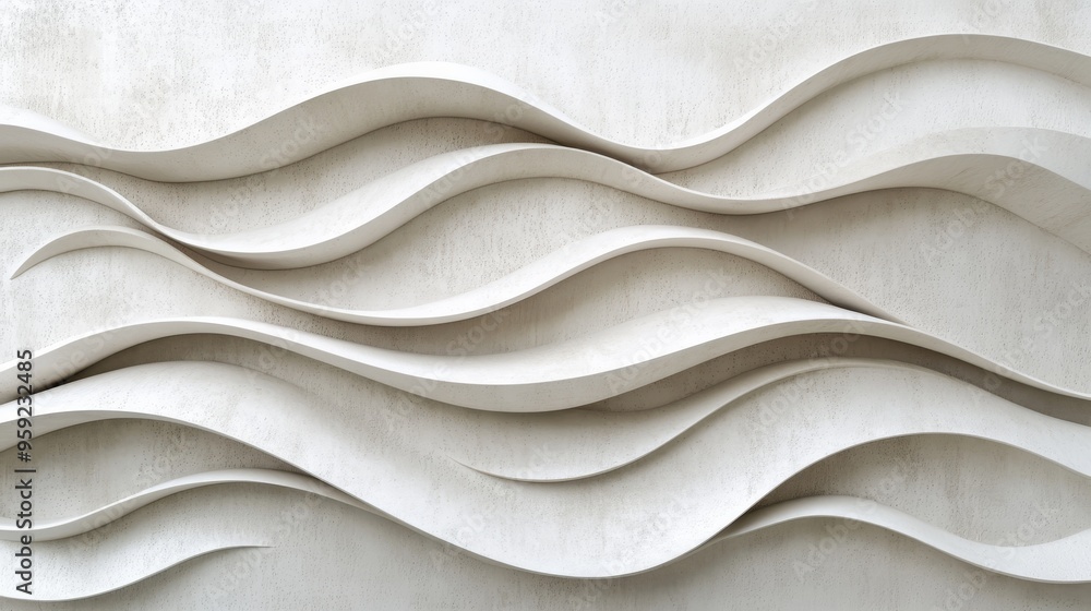 Poster this unique plywood abstract background features flowing wave patterns that enhance interiors by int
