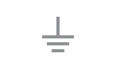 Earth ground symbol in electricity.