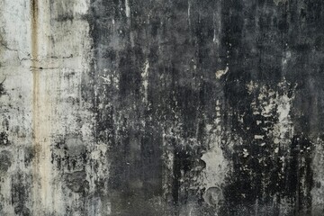 Obraz premium Grey textured concrete wall background, ai