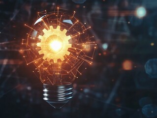 Revolutionary Ideas: A Lightbulb with Gears