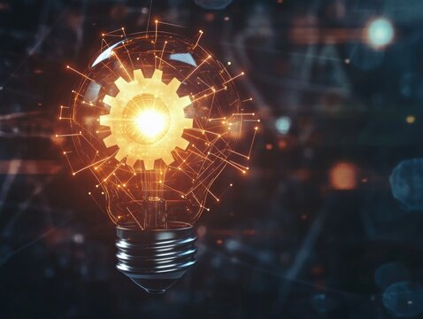 Revolutionary Ideas: A Lightbulb with Gears