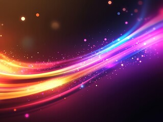 Fototapeta premium Abstract Background with Colorful Lights.