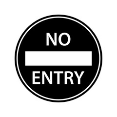 No entry sign