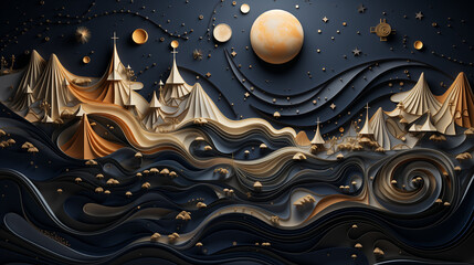 astarte.ai: Moonlit City of Waves