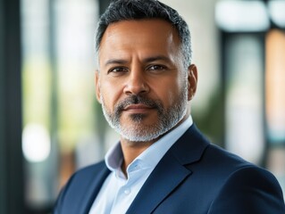 Fototapeta premium Businessman Portrait with a Smile