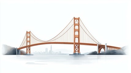 The bridge is a symbol of San Francisco and is a popular tourist attraction