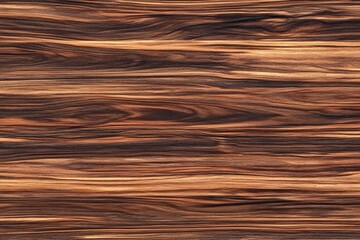 A high-resolution image of a smooth wooden surface displaying a seamless wood grain pattern in warm brown tones, used home decoration, ceramic tiles and laminates , ai