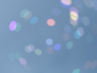abstract blue bokeh background